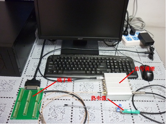 熱電偶瞬態(tài)測溫系統(tǒng)案例