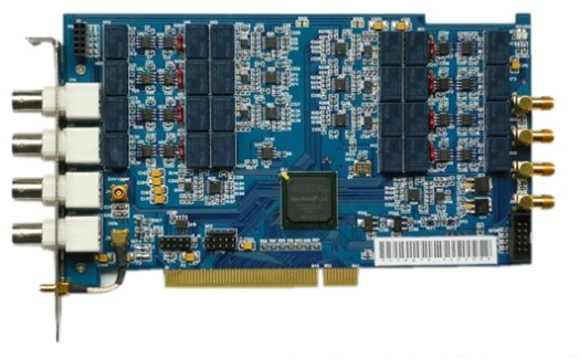 轉(zhuǎn)換精度：24bits 采樣率：100Ksps；A/D轉(zhuǎn)換器個(gè)數(shù)：8片；通道數(shù)：并行8通道；采集方式：同步采集；觸發(fā)方式：內(nèi)觸發(fā)、模擬外觸發(fā)；時(shí)鐘源選項(xiàng)：支持板內(nèi)時(shí)鐘和板外時(shí)鐘；擬量輸入方式：差分模擬輸入；FIFO深度：4Ksa/ch~32Ksa/ch
 