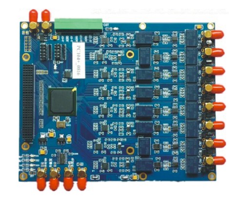 2、輸入量程：±1V、±10V 3、轉換精度：16bits 4、采樣速率：100Kspa，外時鐘：50Kspa 5、采樣率：100K、50K、20K、10K、5K、2K、1K（ADC為1Mspa，降額使用）6、A/D轉換器個數：8片 7、通道數：并行8通道 8、采集方式：同步采集
 9、觸發(fā)方式：內觸發(fā)、模擬外觸發(fā)