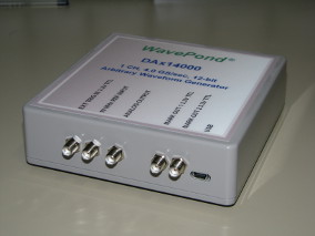 4GSa/s采樣，500MHz輸出，單通道，12位分辨率，16MB存儲(chǔ)深度，二次開發(fā)。