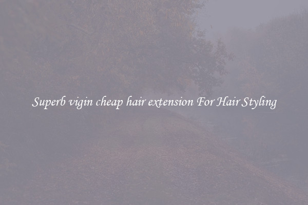 Superb vigin cheap hair extension For Hair Styling