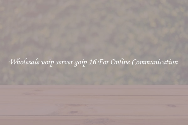 Wholesale voip server goip 16 For Online Communication 