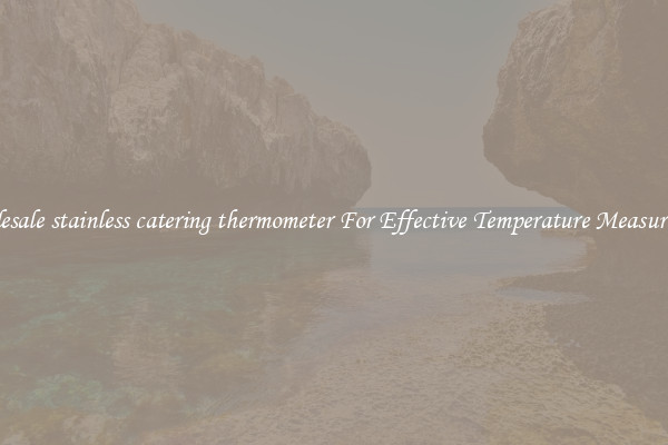 Wholesale stainless catering thermometer For Effective Temperature Measurement
