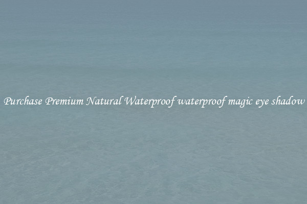 Purchase Premium Natural Waterproof waterproof magic eye shadow