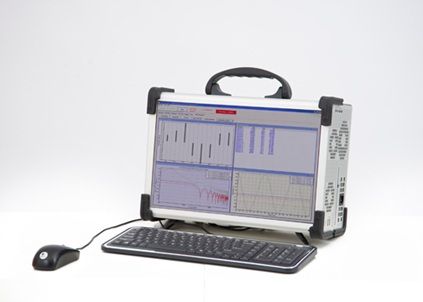 便攜式采集系統(tǒng)，最高64通道模擬輸入，或32通道輸入、32通道輸出，同步采樣每通道2.5MHz/s，可編程增益或濾波，16~~24位可變分辨率。