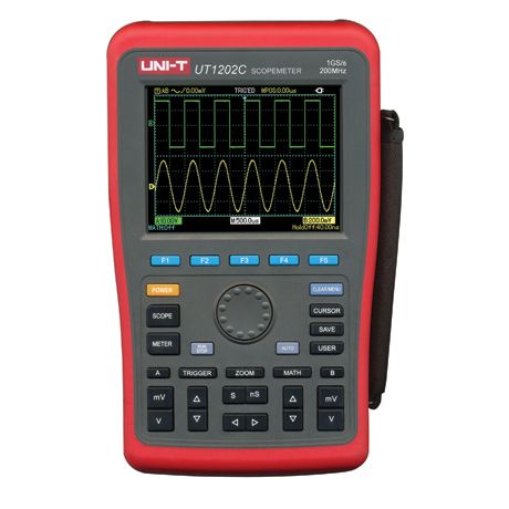 特征 UTD1202C 
帶寬 200MHz 
上升時間 ≤1.8ns 
采樣率范圍 1GS/s 
25GS/s 
垂直偏轉(zhuǎn)系數(shù) 5mV～50V/div 
記錄長度（最大值） 1024K 
掃描時基 2ns～50s/div 
