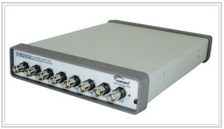 • 采樣速度： 200kHz 高速A/D 
• 高精度分辨率：16-bit 
• 模擬輸入： 8通道ICP型加速度傳感器輸入 
• 增益量程： 1、2、4、8
• 恒流源： 每通道提供4mA恒流源
• 輸出模式： 8通道實時振動加速度值、或8通道加速度峰值檢測值
