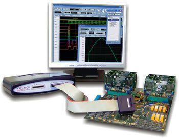 AT-LA500可用作單一儀器，其采樣率在36通道時達500MS/s，且存儲深度高達每通道4百萬采樣點。
使用AT-XSS可連接8個AT-LA500擴充通道數(shù)至288通道@ 500MS/s而不損失性能。