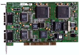  *半長(zhǎng)PCI適配器
 * 實(shí)時(shí)捕捉兩路RGB信號(hào)
 * 每路支持至1600*1200 16bit分辨率
 * 最大捕捉采樣速率是實(shí)時(shí)140MHz或280MHz（用2幀次捕捉）
