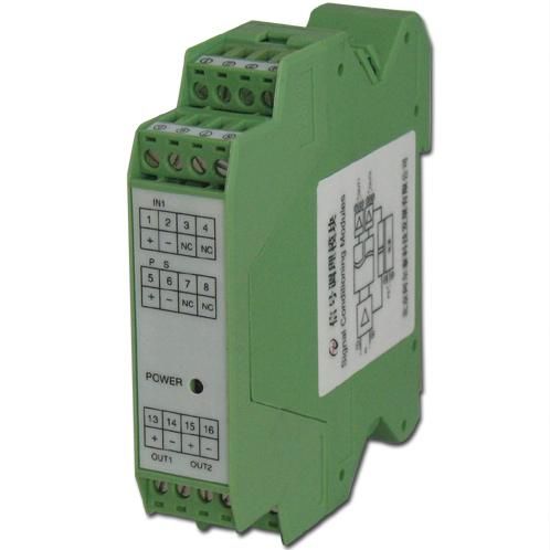  輸入信號(hào)：0～5V、1～5V、 0～10V、4～20mA、0～20 mA ；輸出信號(hào)：0～1KHz、0～10KHz、0～100KHz
