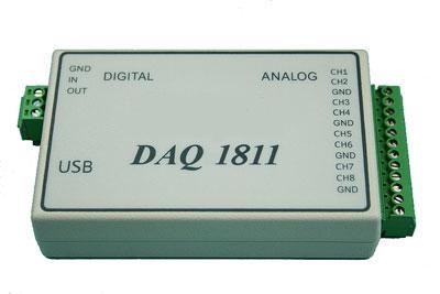 ·8路單端模擬輸入，4路差分模擬輸入
·4個(gè)軟件可選模擬電壓輸入范圍 -1.25V～+1.25V、-2.5V～+2.5V、-5V～+5V、-10V～+10V·模擬輸入阻抗 > 3MΩ·每通道24Bit A/D轉(zhuǎn)換、采樣率100HZ/每通道·1個(gè)數(shù)字輸入輸出通道
