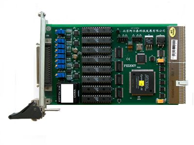 DA：4路  16位 每路帶16K字FIFO 點(diǎn)頻100KHz  量程為±5V、±10V、0~10V  任意波形發(fā)生卡