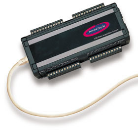 低電源的設(shè)計(jì)，不需另置外部電源或電池 
遠(yuǎn)距離定位：5米（使用Hub可達(dá)30米） 
最高分辨率：12位 
內(nèi)置冷端補(bǔ)償，可直接測量熱電偶 
頻率/脈沖輸入可達(dá)1MHz 